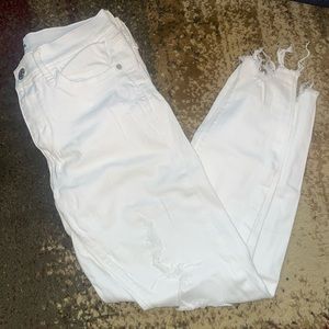 Express white denim